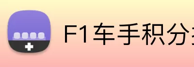 F1车手积分排名 Logo
